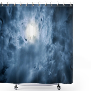 Personality  Dramatic Skies Shower Curtains