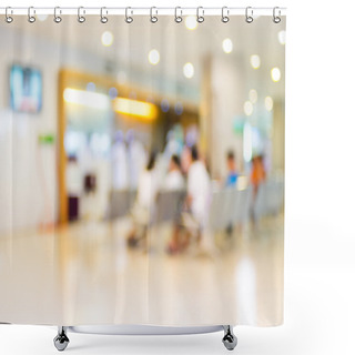 Personality  Blurred Patient Waiting For See Doctor Shower Curtains