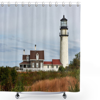 Personality  Highland Lighthouse At Cape Cod Shower Curtains