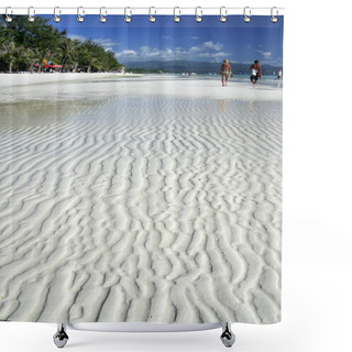 Personality  Boracay Tourists Shower Curtains