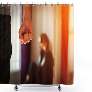 Personality  Domestic Violence At Home Shower Curtains