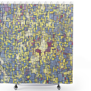 Personality  Creative Background Pattern For Poster Design Shower Curtains