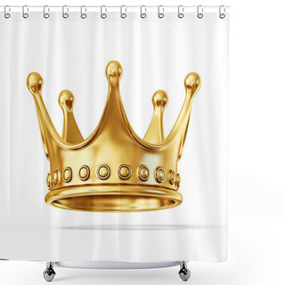 Personality  Crown Shower Curtains