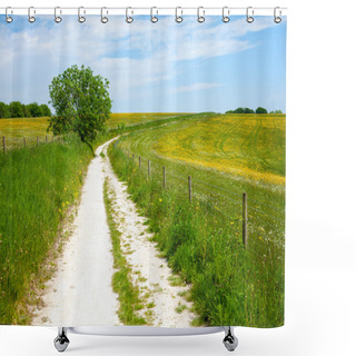 Personality  North Downs Way Path Shower Curtains