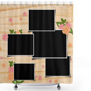 Personality  Scrapbook Page Shower Curtains