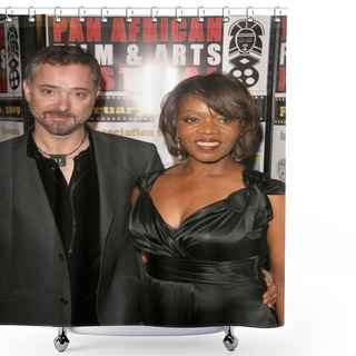 Personality  Anthony Fabian, Alfre Woodard Shower Curtains