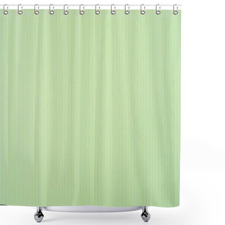 Personality  Striped Green And White Pattern Texture Shower Curtains