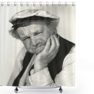 Personality  Having Second Thoughts Shower Curtains