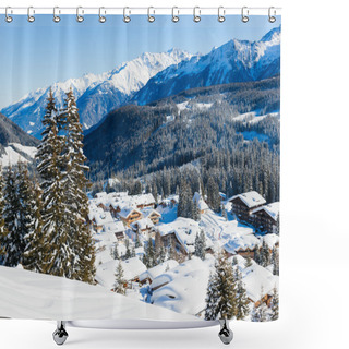 Personality  Cottages At The Austrian Alps Shower Curtains