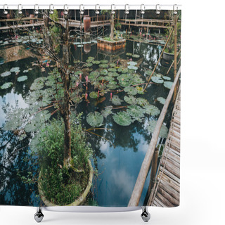 Personality  Lotus Flowers Shower Curtains