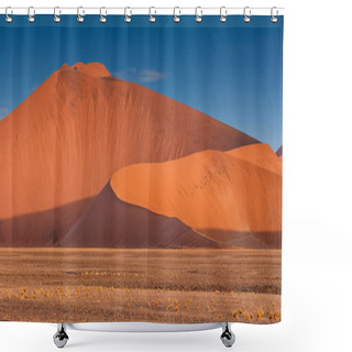 Personality  Namib Desert Sossusvlei Salt Lake Shower Curtains