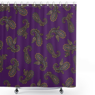Personality  Paisley Pattern Shower Curtains