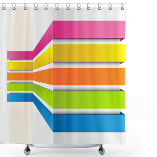 Personality  Background Shower Curtains