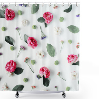 Personality  Tender Roses Pattern Shower Curtains