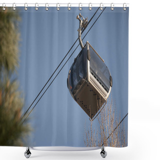 Personality  Cableway Shower Curtains