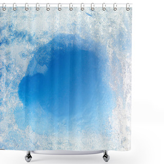 Personality  Ice On The Glass Shower Curtains
