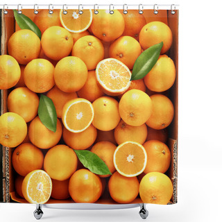 Personality  Sweet Fresh And Juicy Oranges Shower Curtains