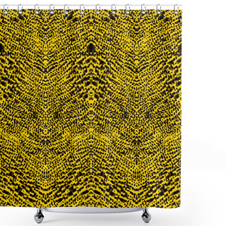 Personality  Animal Pattern Inspired By African Animals Skin Shower Curtains