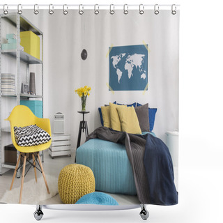 Personality  Cosy And Inviting To Take A Nap Shower Curtains