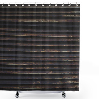 Personality  Rusty Grid Texture Shower Curtains