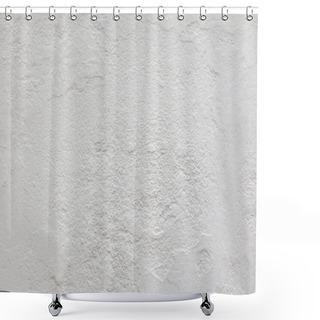 Personality  White Stucco Wall Shower Curtains