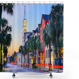 Personality  Charleston South Carolina Shower Curtains