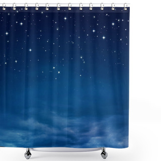 Personality  Night Sky Shower Curtains