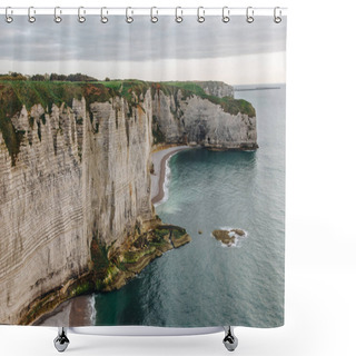 Personality  Cliff Shower Curtains