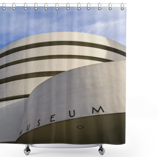 Personality  Guggenheim Museum Shower Curtains