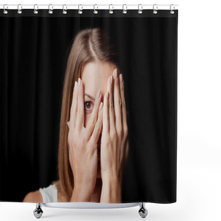 Personality  Anxiety Shower Curtains