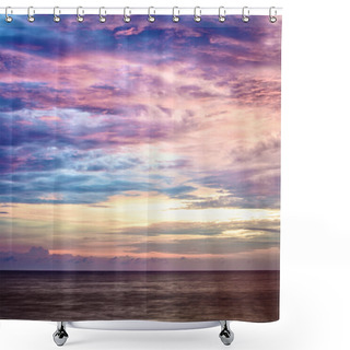 Personality  Sunset Over Andaman Sea Shower Curtains