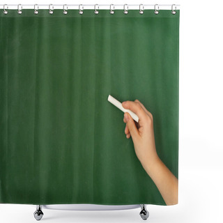 Personality  Chalk Board Shower Curtains