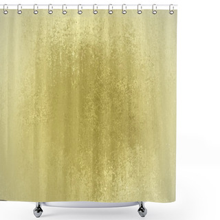 Personality  Gold Brown Abstract Texture Background, Beige Cream Or Yellow Color Tones Shower Curtains