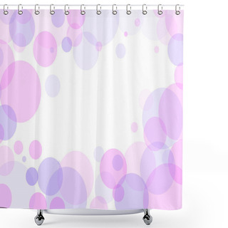 Personality  Abstract Composition Shower Curtains