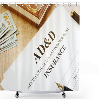 Personality  Accidental Death Benefit And Dismemberment Ad&d Insurance. Shower Curtains