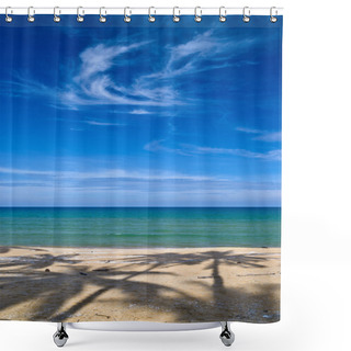 Personality  Shadow Of Palms Shower Curtains