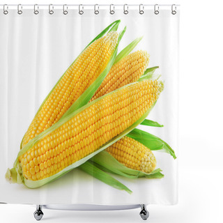 Personality  Corn Shower Curtains