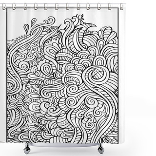 Personality  Decorative Nature Ornamental Background Shower Curtains