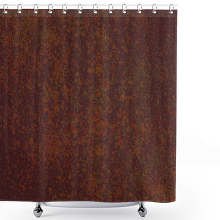 Personality  Old-style Rust Texture. Shower Curtains