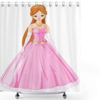 Personality  Fairytale Princess Shower Curtains