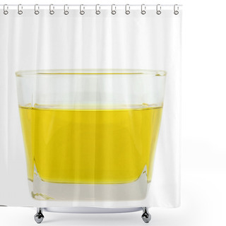 Personality  A Glass Of Cooking Oil Shower Curtains