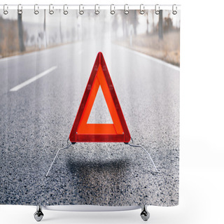 Personality  Bad Weather Driving Shower Curtains