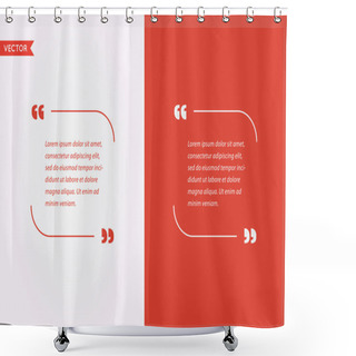 Personality  Quote Template, Vector Quote  Shower Curtains