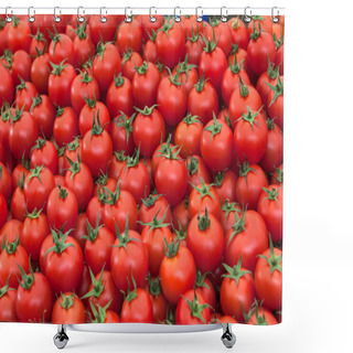 Personality  Group Of Fresh  Tomatoes Shower Curtains