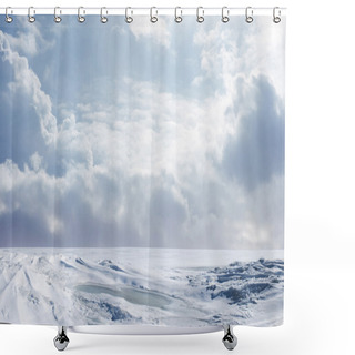 Personality  Antarctica Shower Curtains