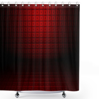 Personality  Luxury Leather. Abstract Background Shower Curtains