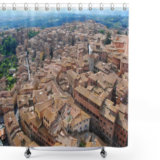 Personality  View Over Siena In Italy Shower Curtains