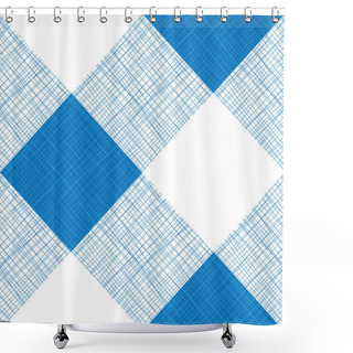 Personality  Picnic Tablecloth Pattern Shower Curtains