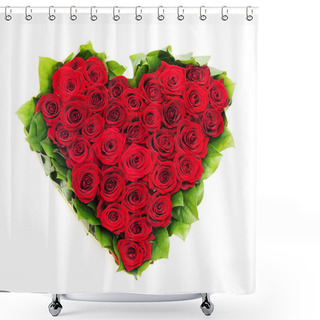 Personality  Bouquet Of Roses, Red Roses Shower Curtains