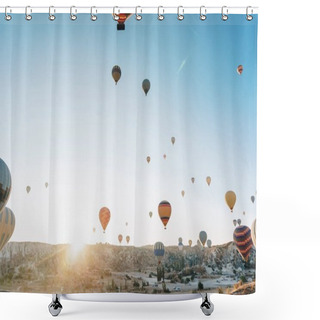 Personality  Flying Shower Curtains
